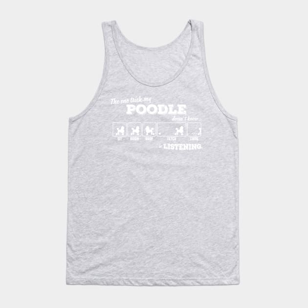 Poodle Tank Top by nektarinchen